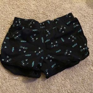 Justice Cat Shorts Size 10